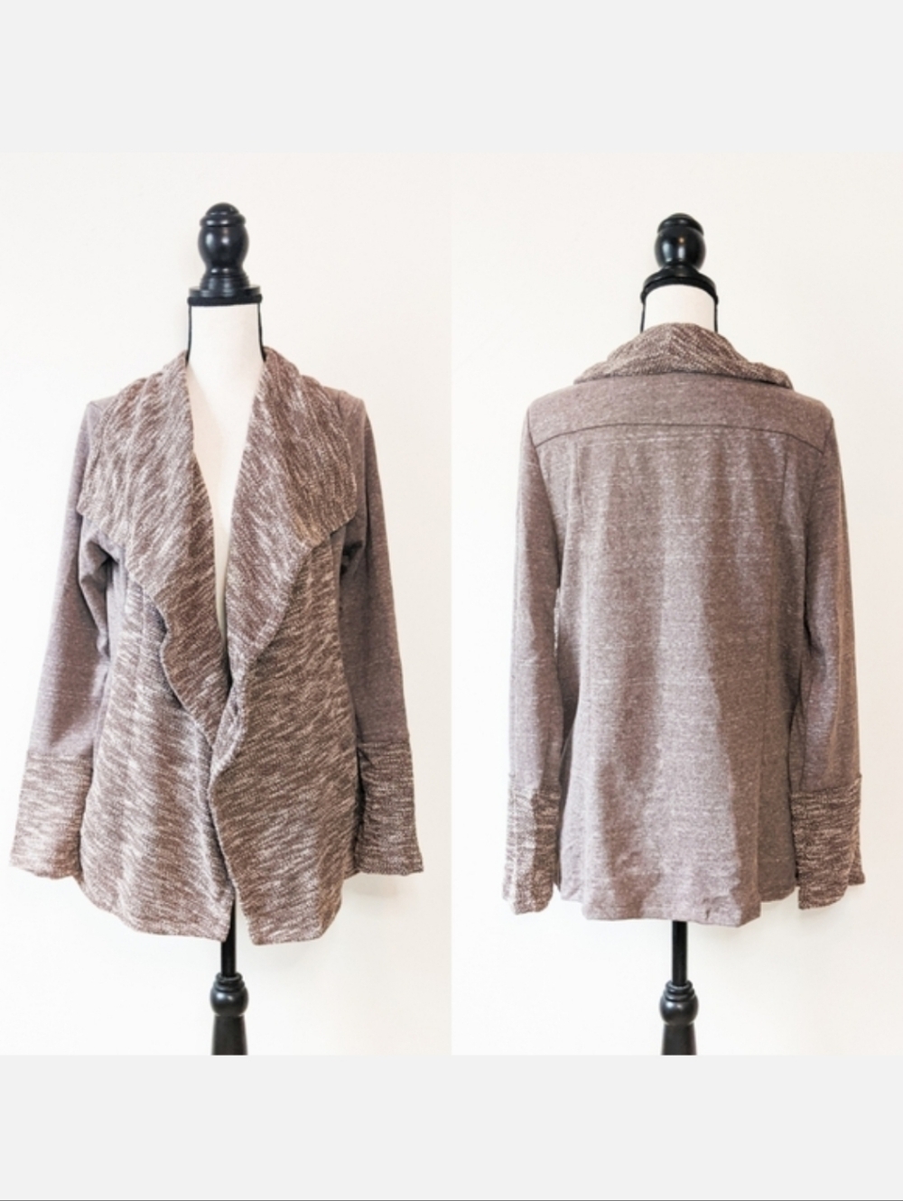 NWT Oddi Marled Sweater Jacket, Size Small/Medium